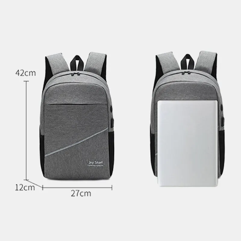 Fashion Casual Laptop Bag Backpack Crossbody Bag Clutch Bag 3pcs. Set Bag