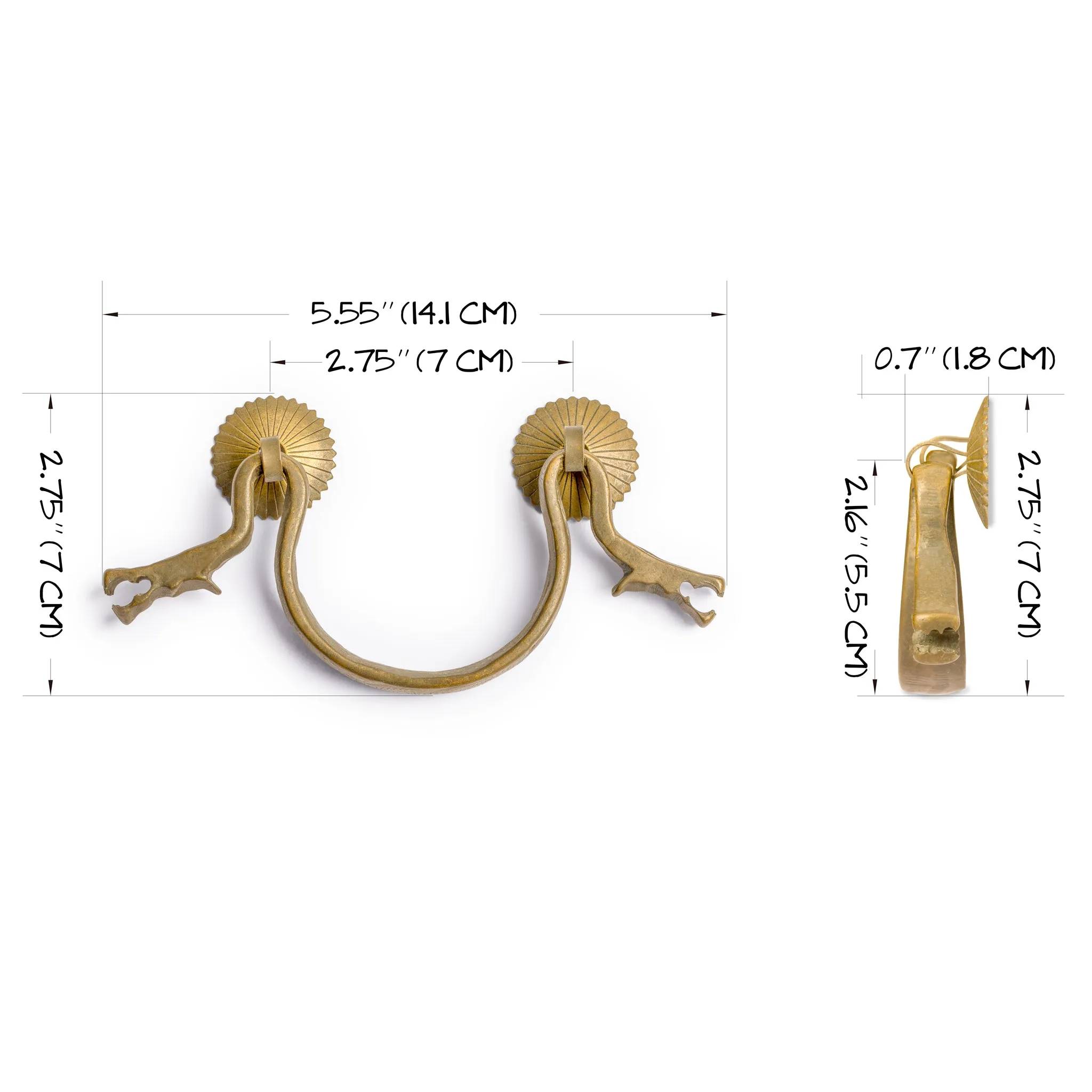 Fierce Snake Pulls 5.6" - Set of 2