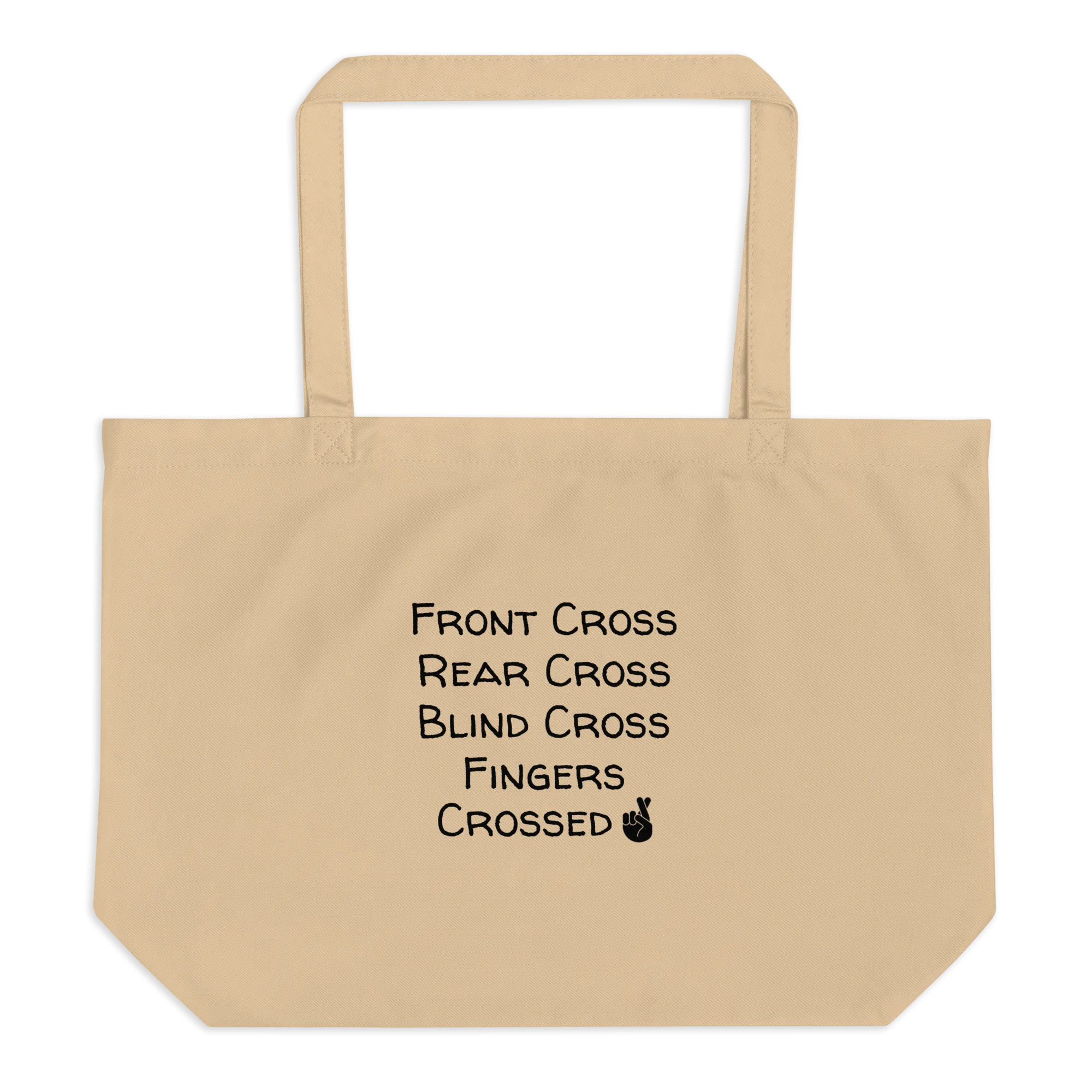 Fingers Crossed Agility X-Large Tote Bag