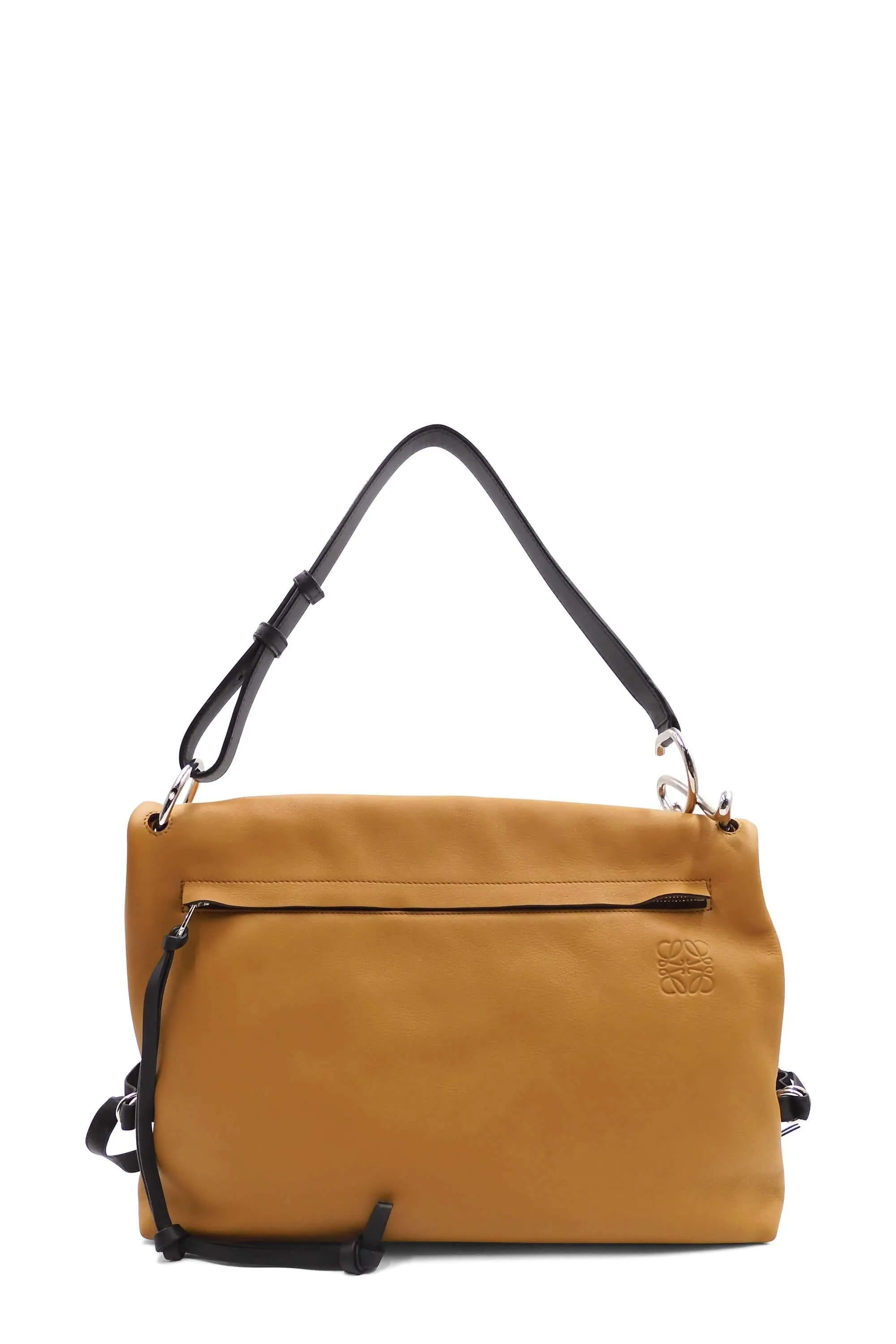 Foldover Double Flap Messenger Bag