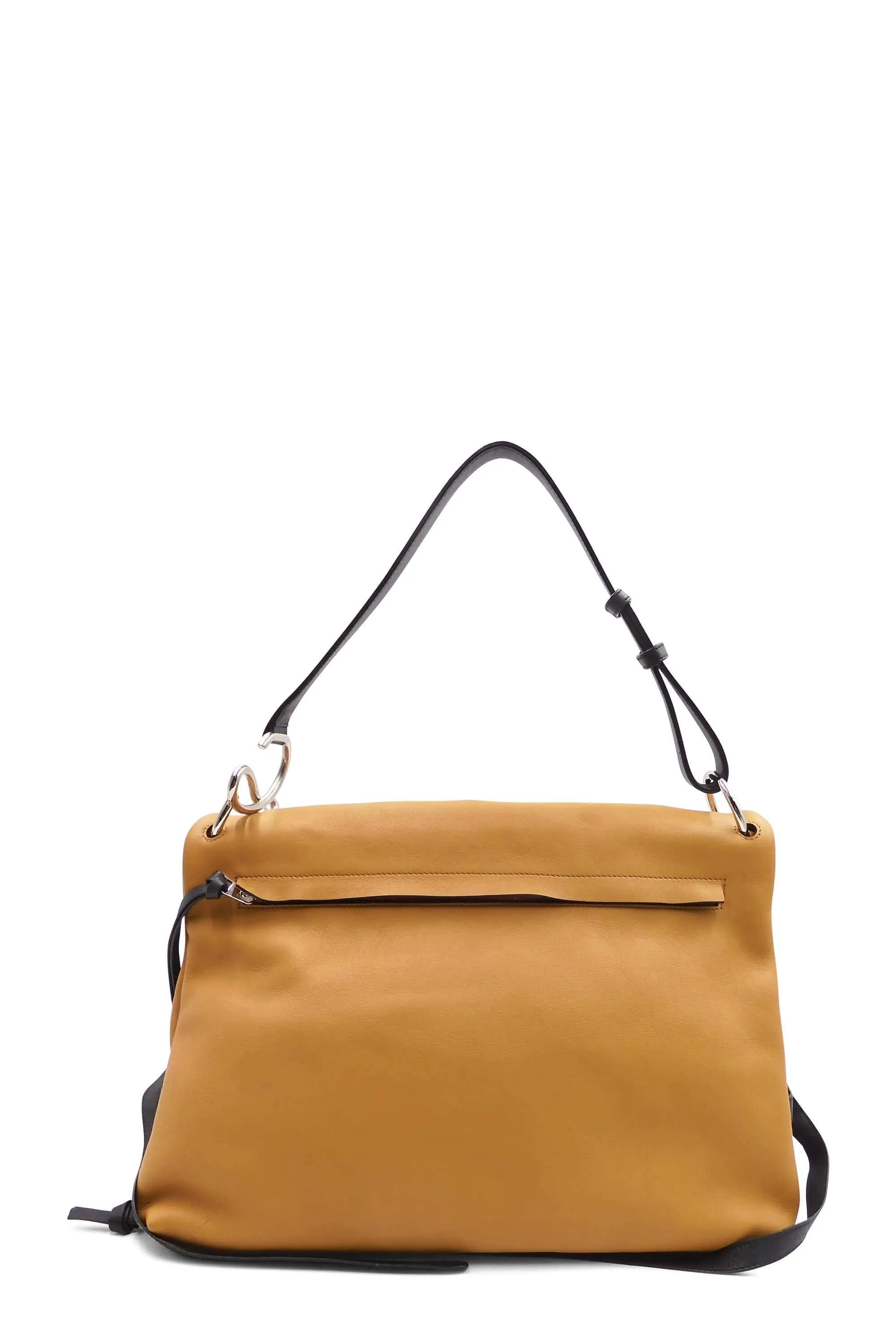 Foldover Double Flap Messenger Bag