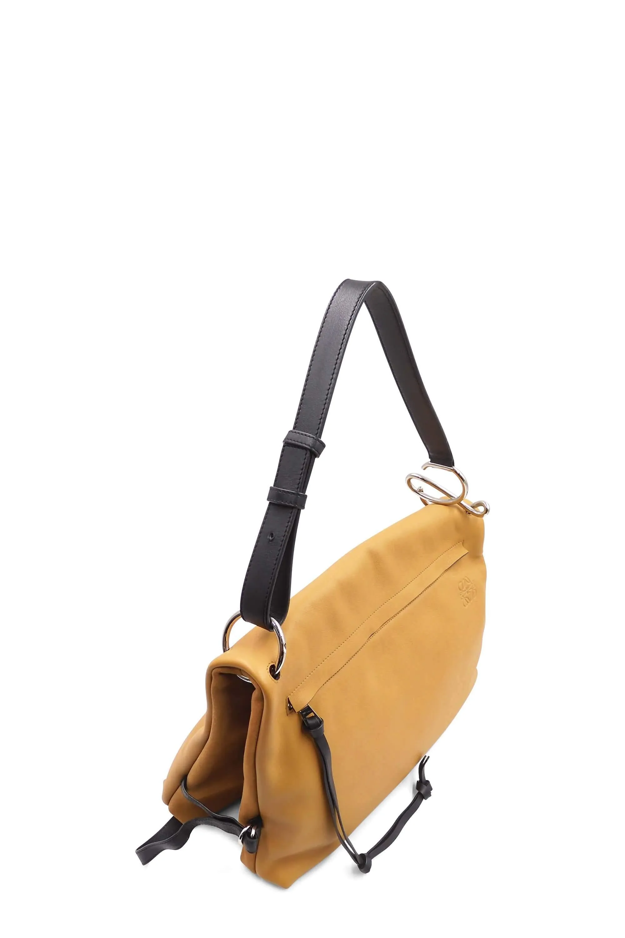 Foldover Double Flap Messenger Bag