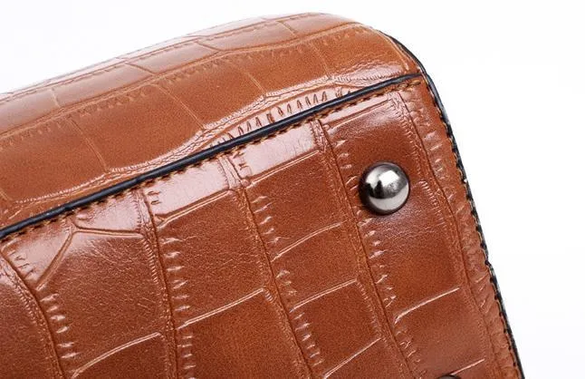 FRANCESCA | 4-PIECE LEATHER BAG SET