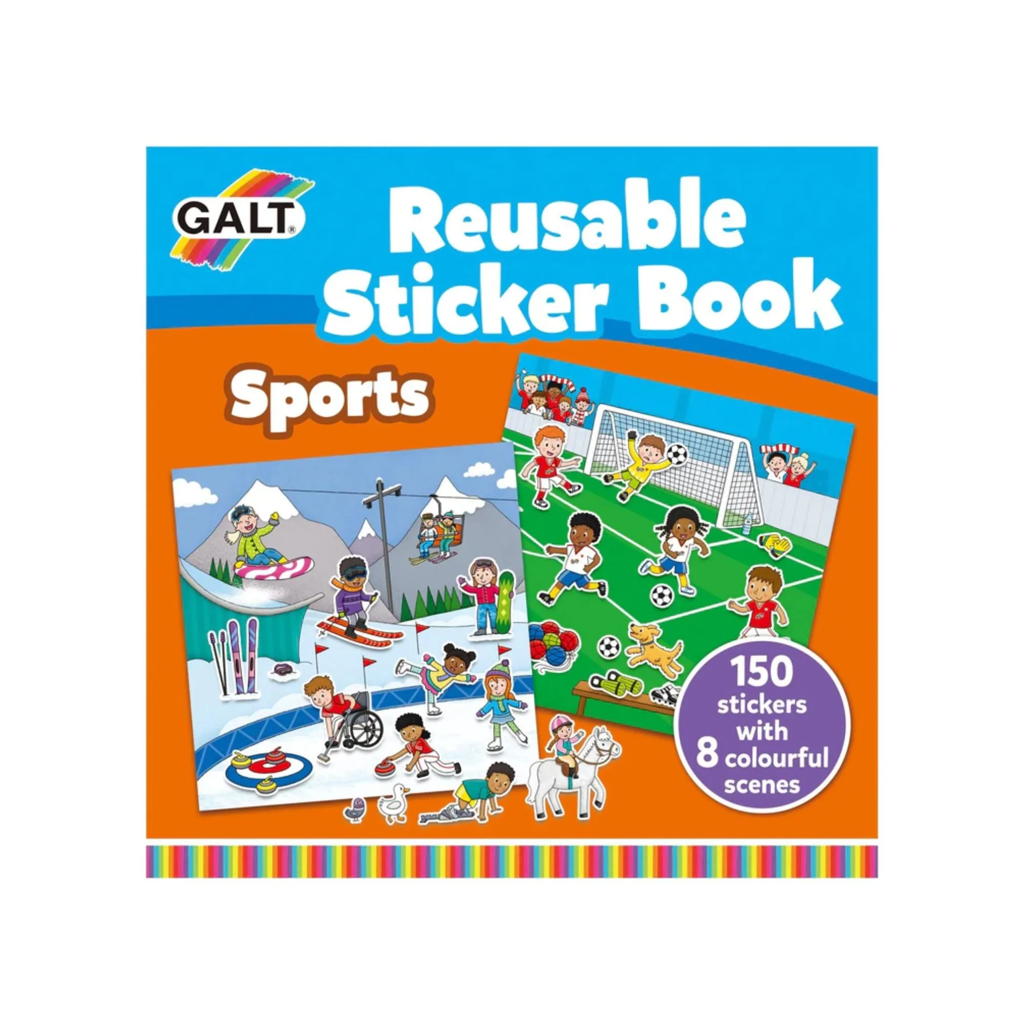 Galt Reusable Sticker Books