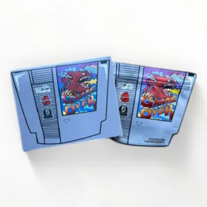Game Over (Angry Monster) Mylar Bag with Box 3.5 Grams