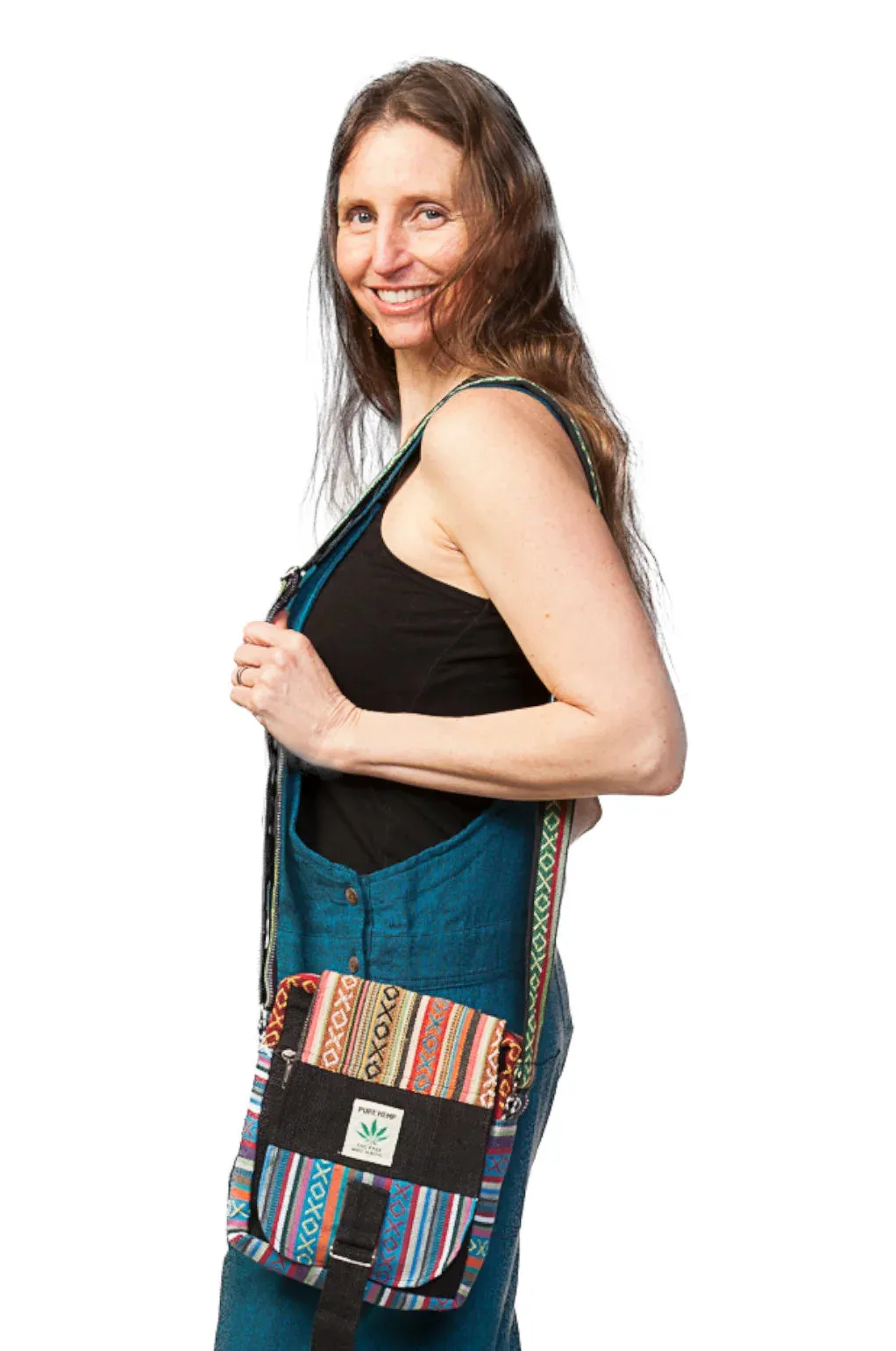 Ganja Hemp Buckle Crossbody