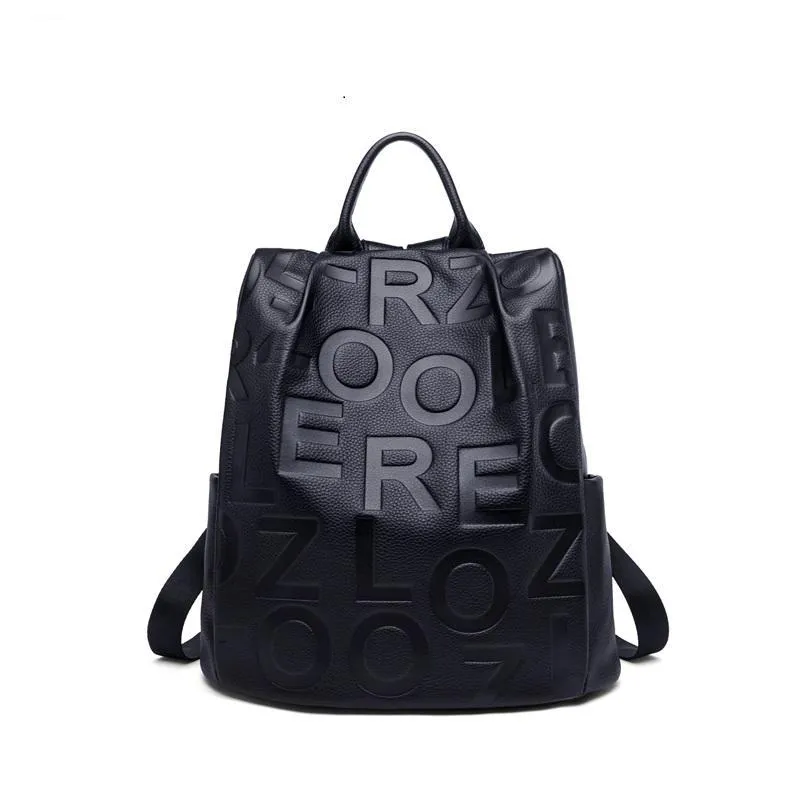 Genuine Leather Women's Backpack