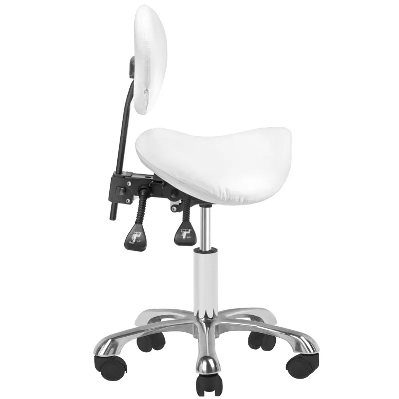 Giovanni Cosmetic Stool 1025 White