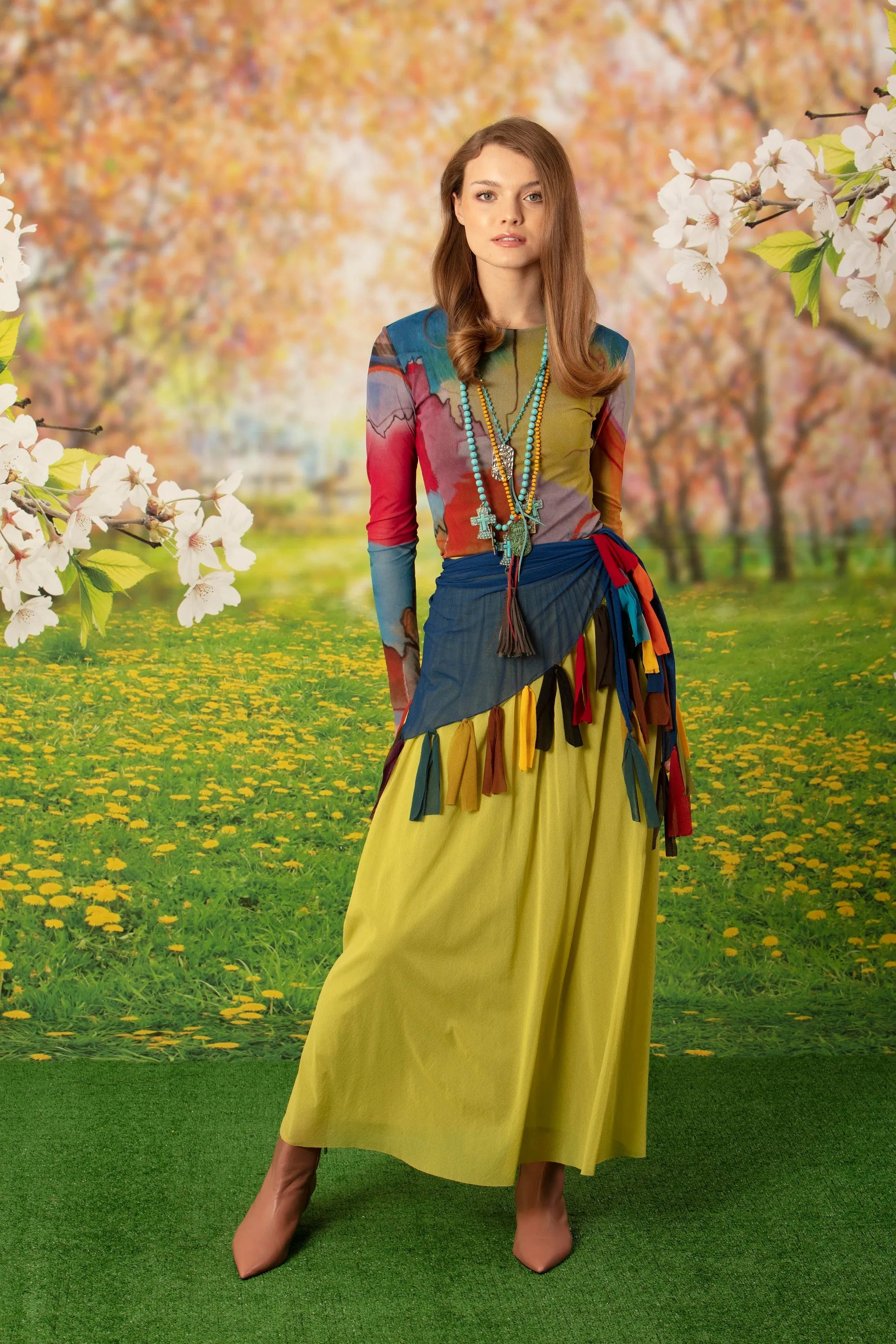 Gipsy Fields Scarf/Mini Sarong