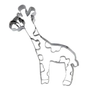Giraffe Cookie Cutter with Embossed Detail