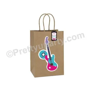 Girly Rockstar Gift Bags - Pack of 10