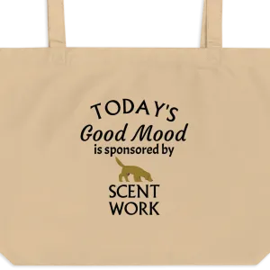 Good Mood by Scent Work X-Large Tote/ Shopping Bags