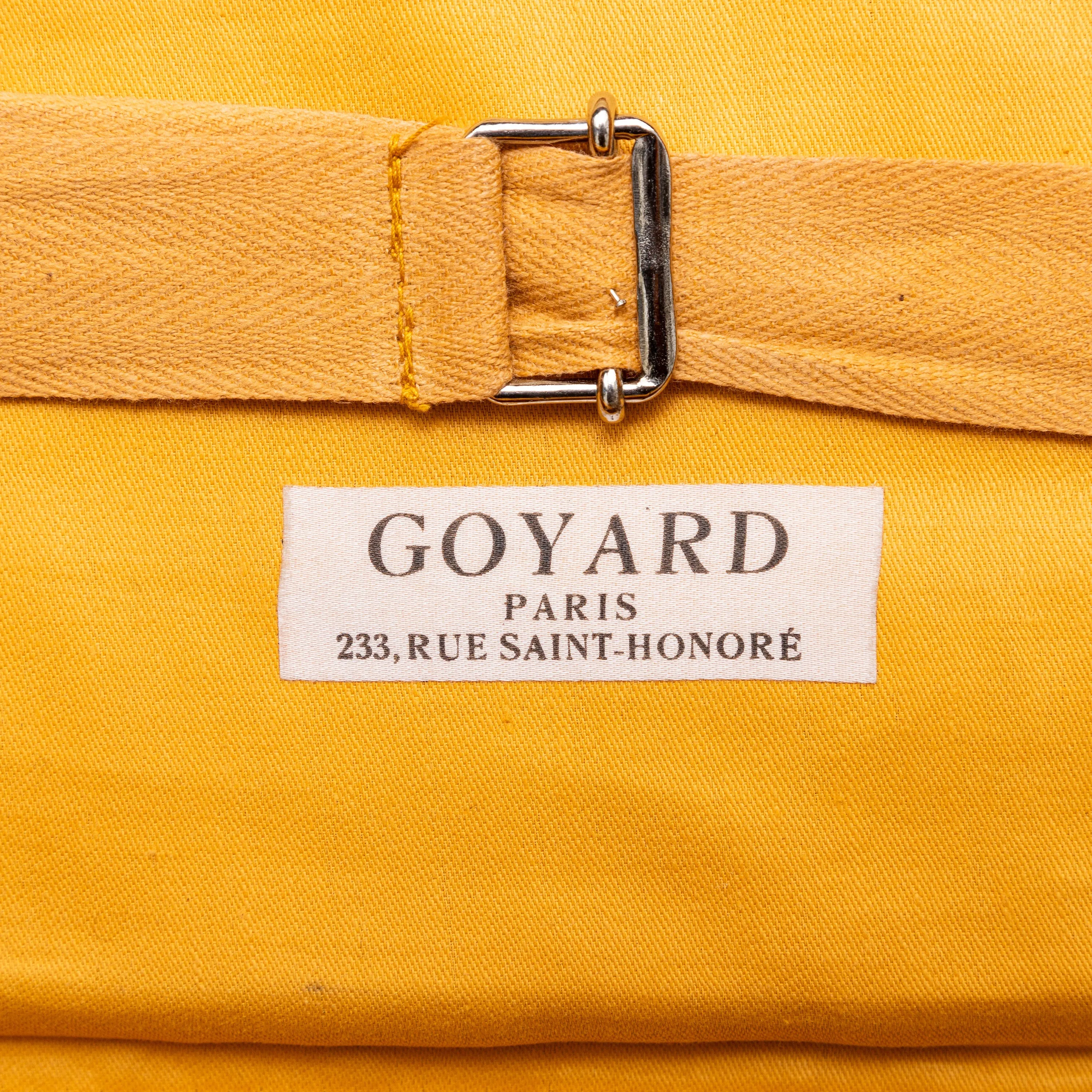 Goyard Vintage Garment Bag - '70s