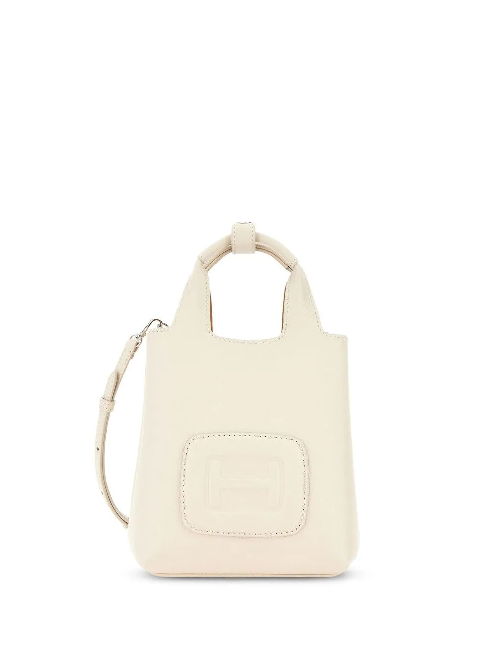 H-bag mini leather tote bag