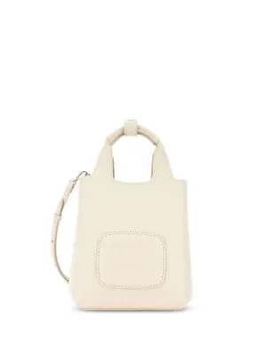 H-bag mini leather tote bag