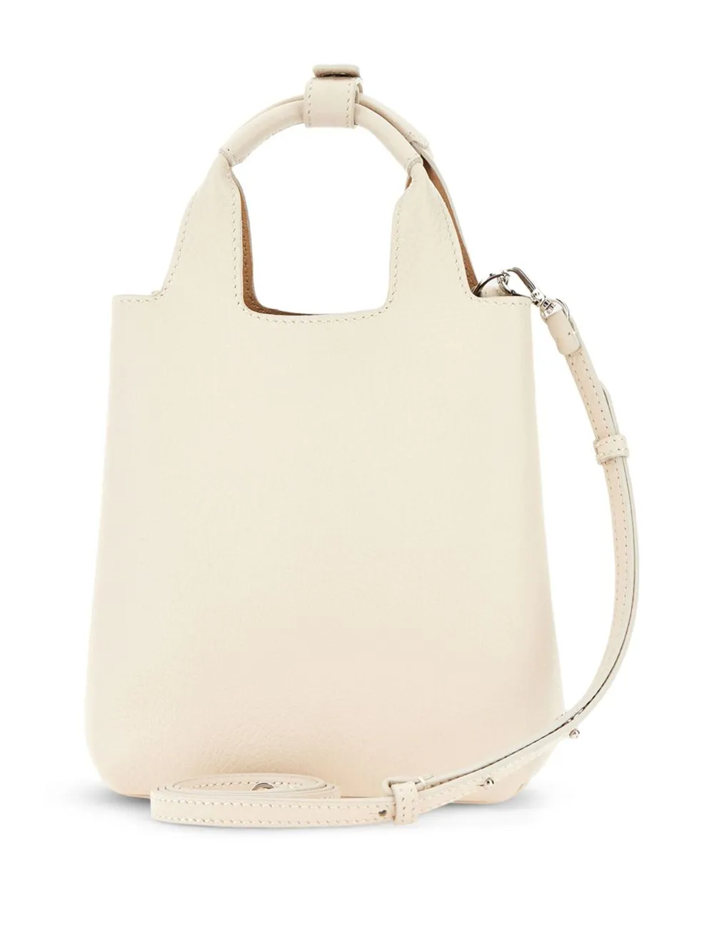 H-bag mini leather tote bag
