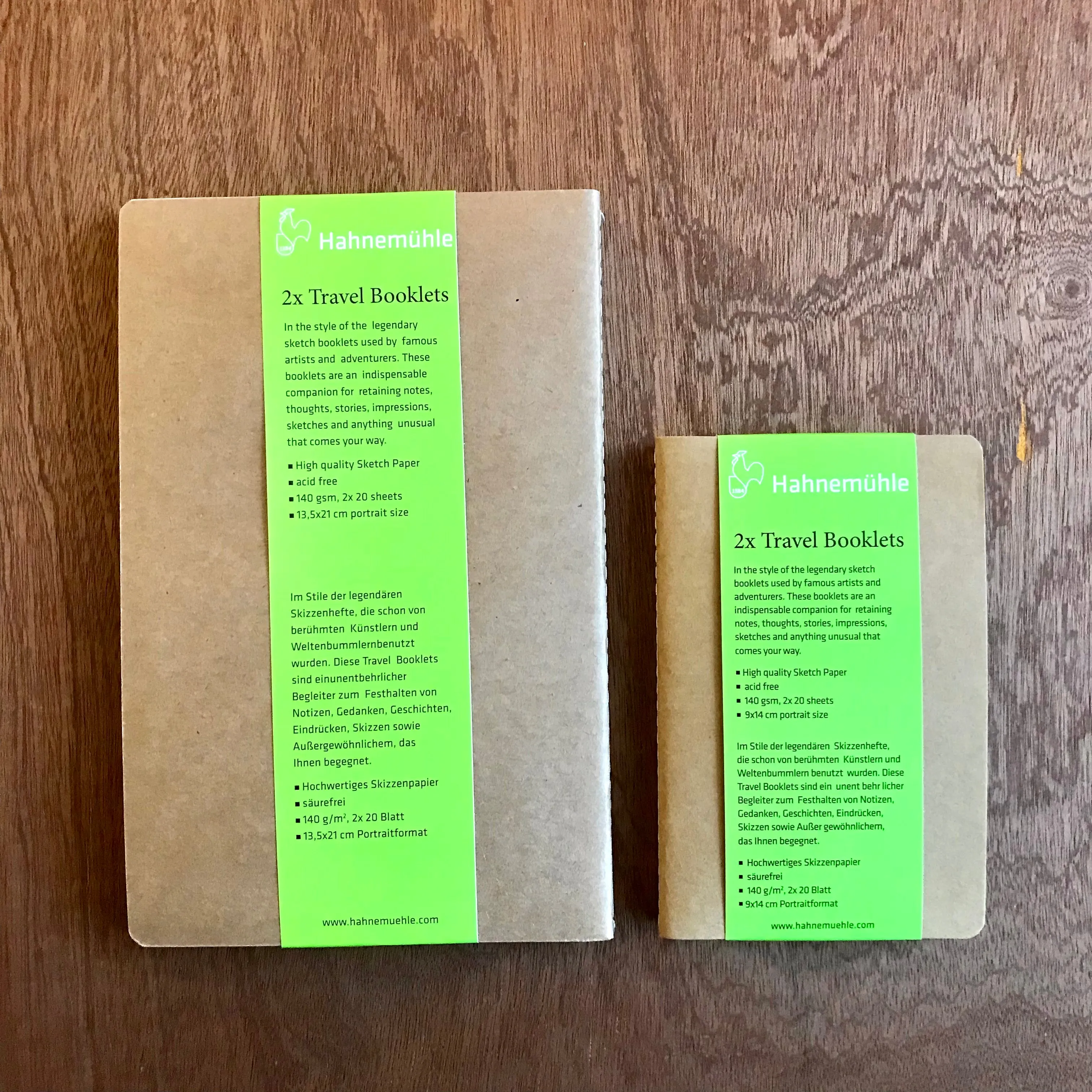 Hahnemühle Travel Booklets (Multiple Sizes)