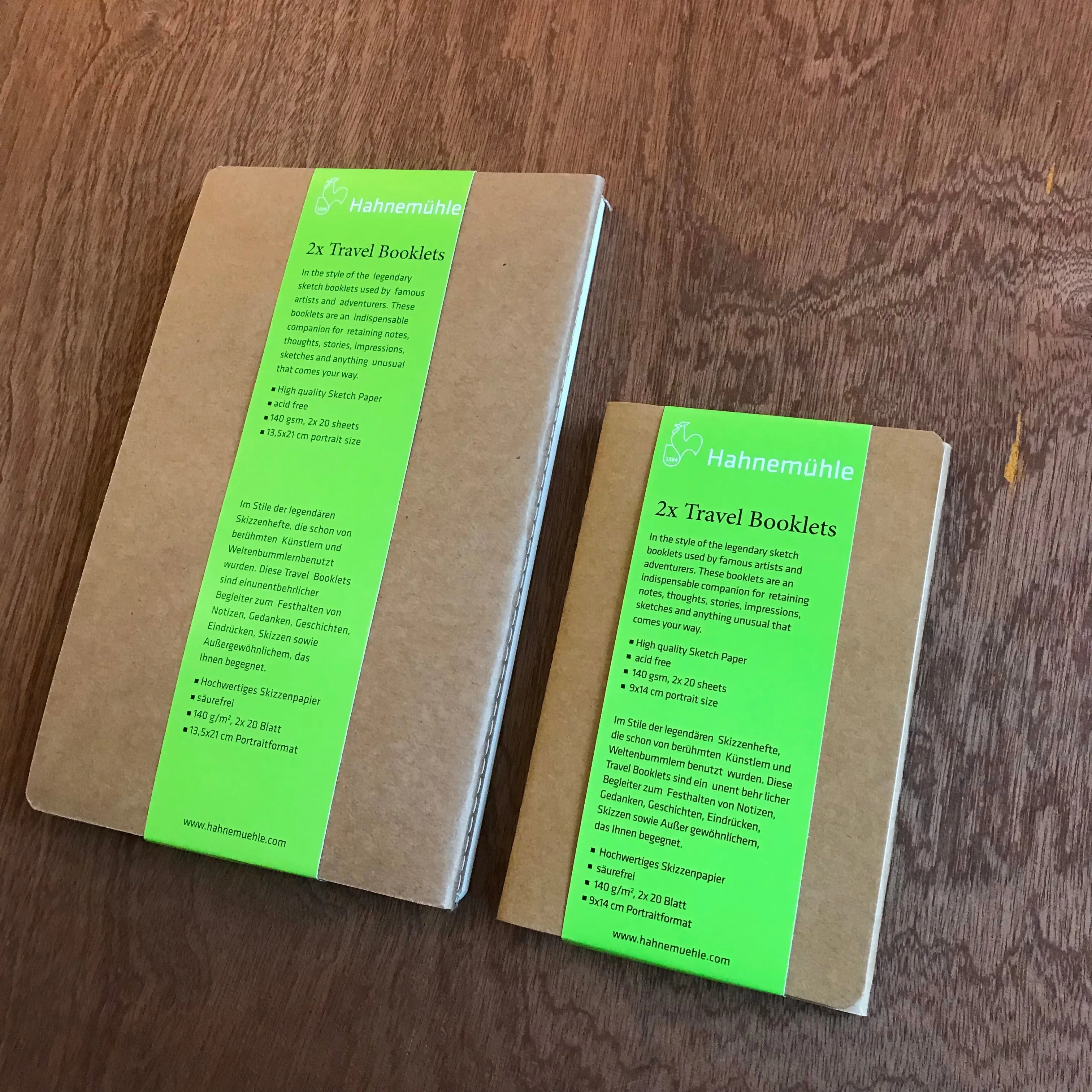 Hahnemühle Travel Booklets (Multiple Sizes)