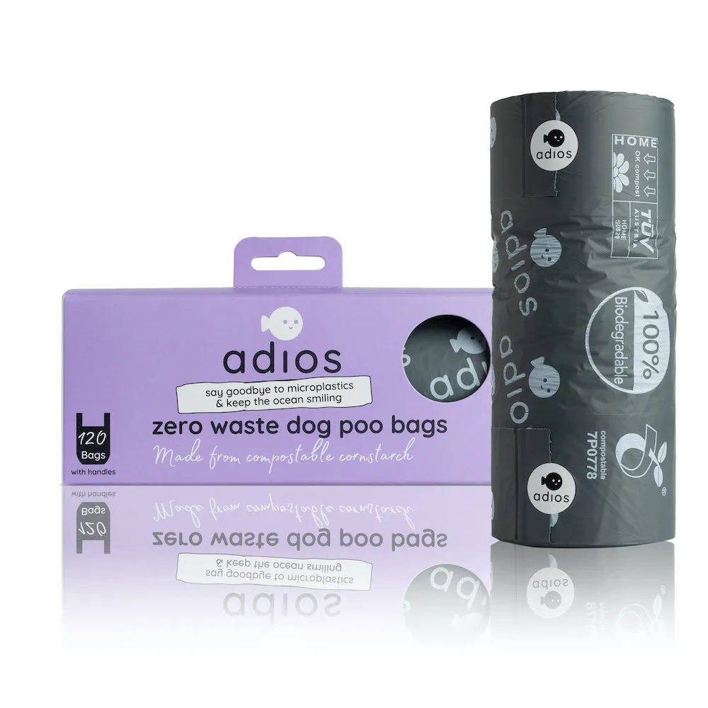 Handled bags on a single roll (Jumbo Roll) - 120 bags