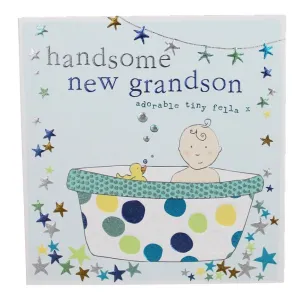 Handsome New Grandson Card