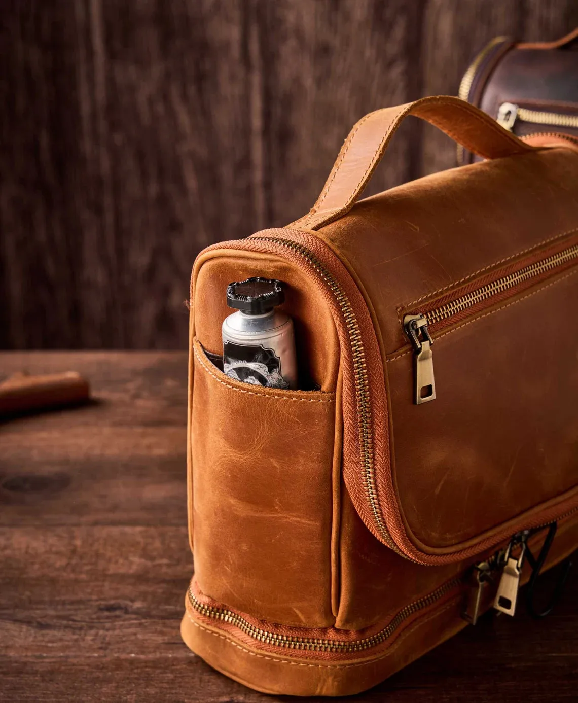 Hanging Toiletry Bag Personalized Large Men's Wash Bag