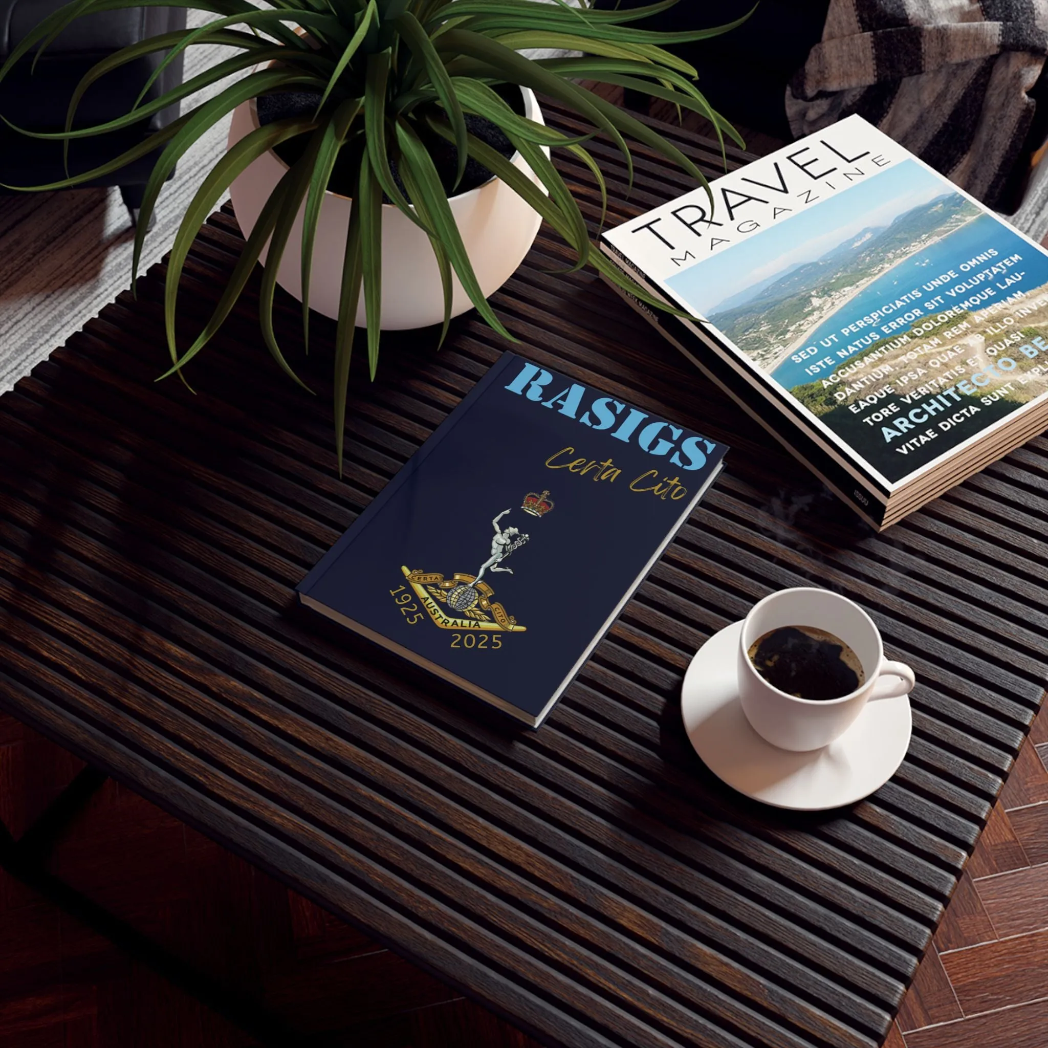 Hard-Backed Journal – RASIGS Edition Certa Cito