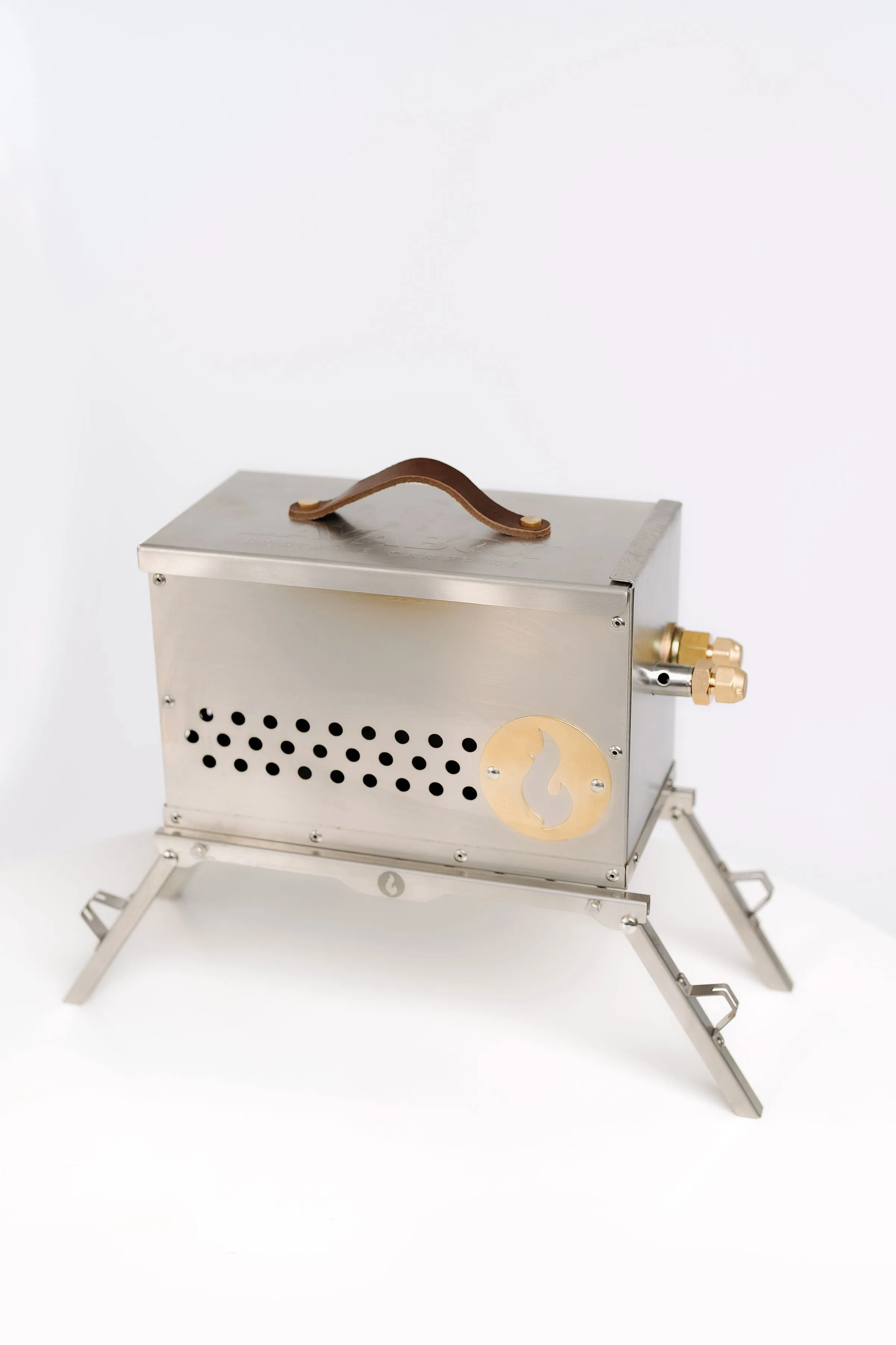 Hekla with Trident Buner: Cooking and Campfire in One Box!