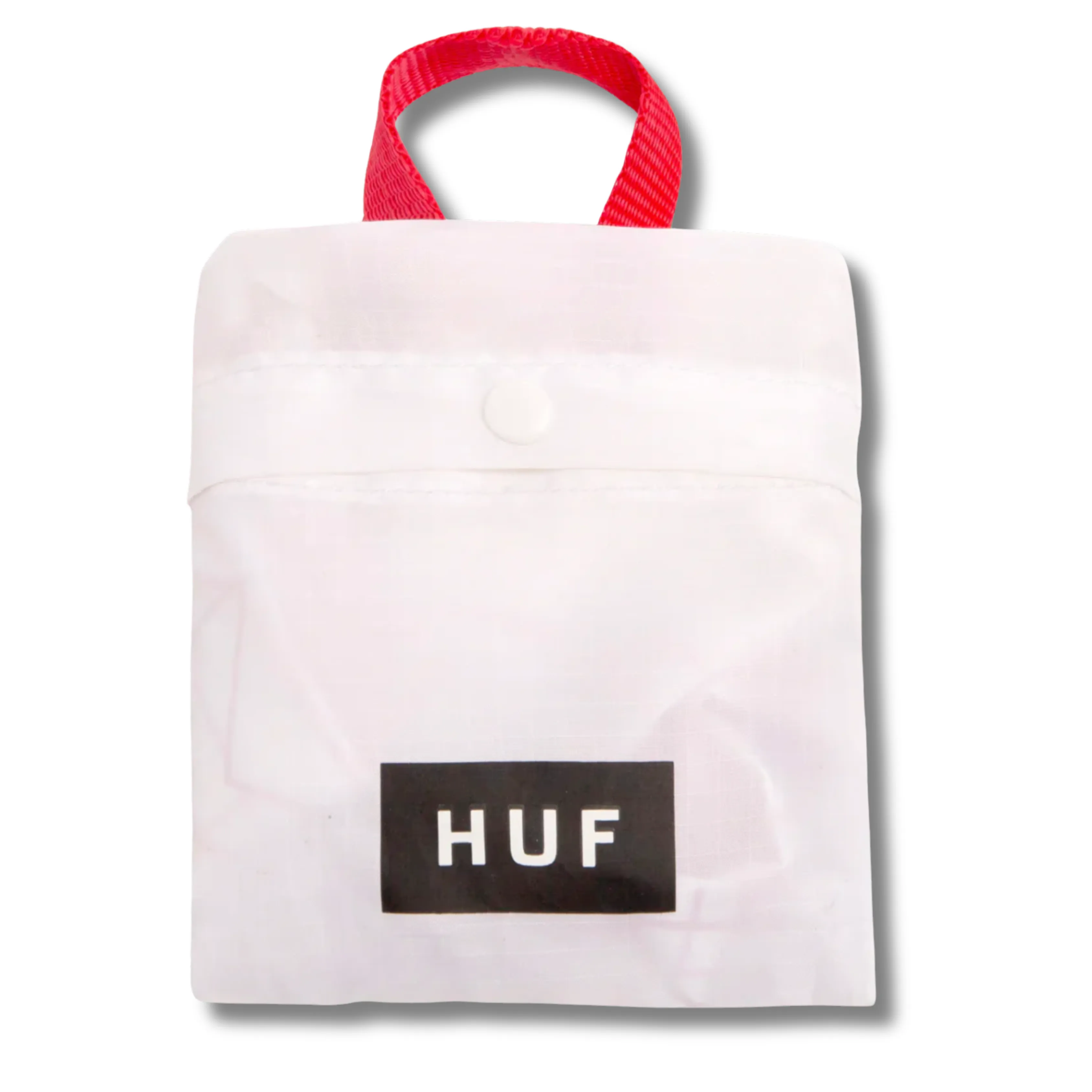 HUF FUCK IT PACKABLE BODEGA BAG - WHITE