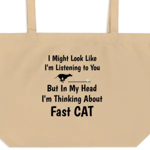 I'm Really Thinking about Fast CAT Tote/ Shopping Bags