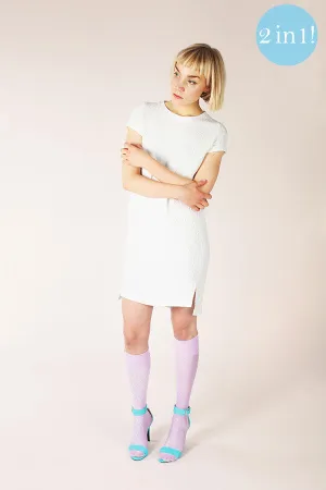 Inari Tee Dress & Crop Top Sewing Pattern --- Named Clothing