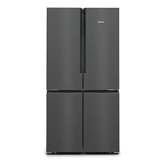 iQ500  483 Litres No Frost, French Door Bottom freezer,  Black stainless steel