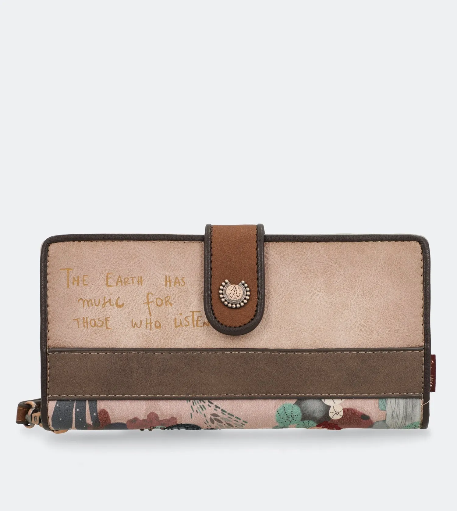 Ixchel Big wallet with a zip