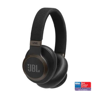 JBL LIVE 650BTNC Wireless Over-Ear Noise-Cancelling Headphones