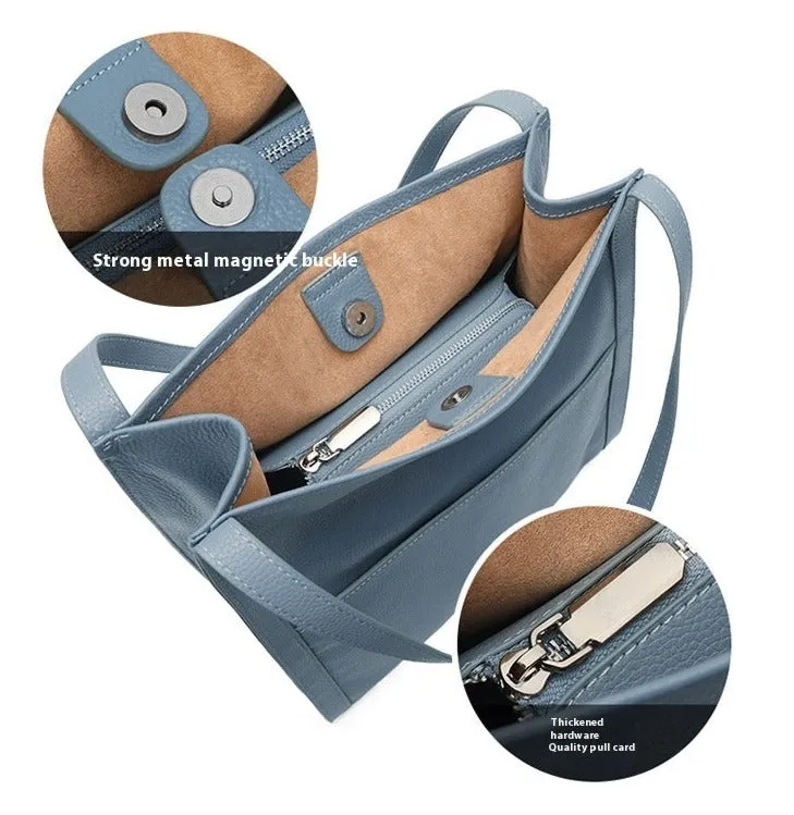 Jetsetter Chic - Women's Leather Commuter Travel Bag
