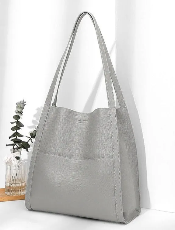 Jetsetter Chic - Women's Leather Commuter Travel Bag
