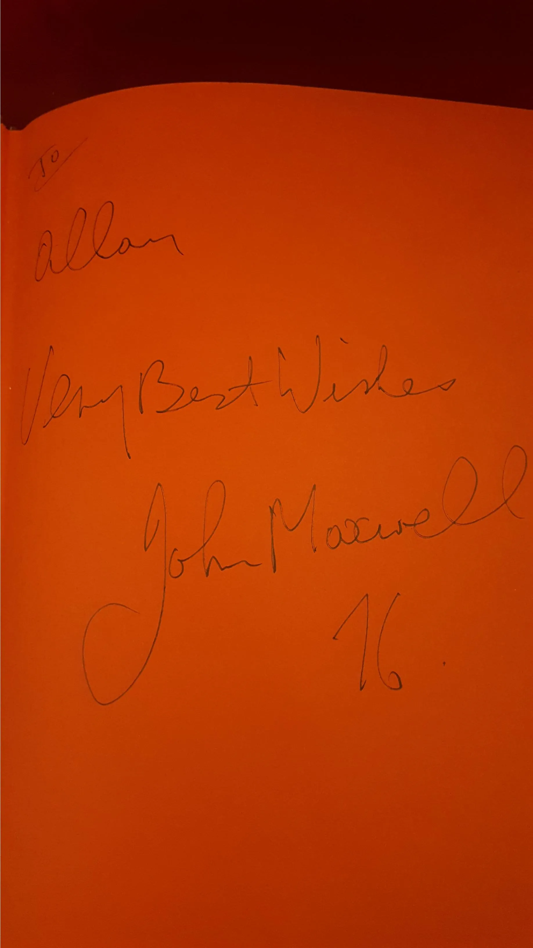 John Maxwell - The Greatest Billy Cotton Band Show, Jupiter, 1976, Signed & Record
