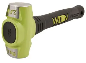 JPW Industries B.A.S.H?? Unbreakableƒ?› Handle Sledge Hammer, 2-1/2 lb Head, 12 in Ergonomic Handle, 20212