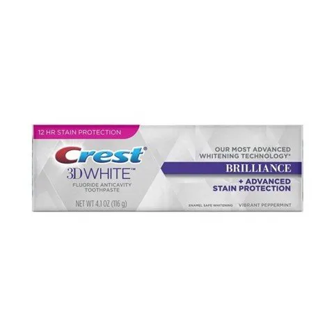 Kem Đánh Răng Crest 3D White Brilliance 116g