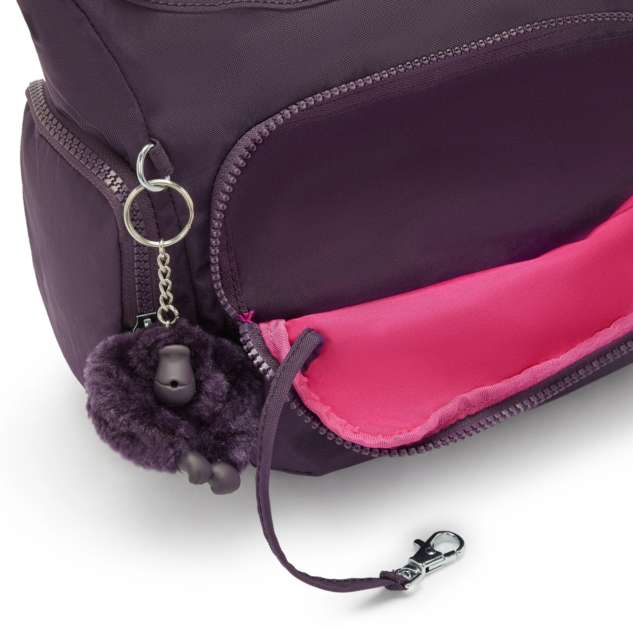 Kipling Gabb S Ultimate Plum Medium Crossbody I4493-67U