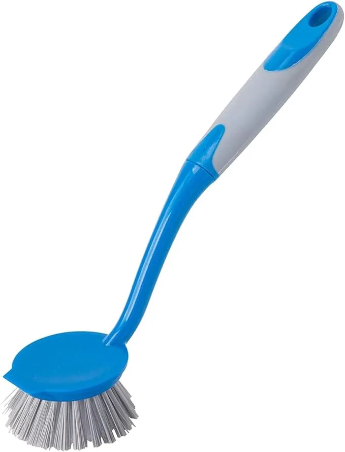 Kleaner Scrubbing Brush 26cm Length Rubber Handle Grip GSD015