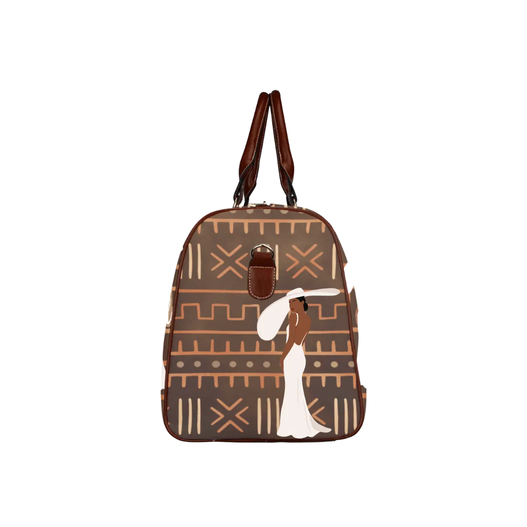 Lady in White Travel Bag