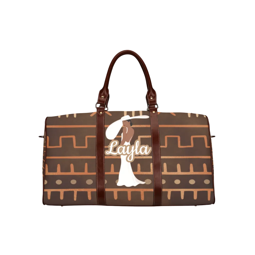 Lady in White Travel Bag