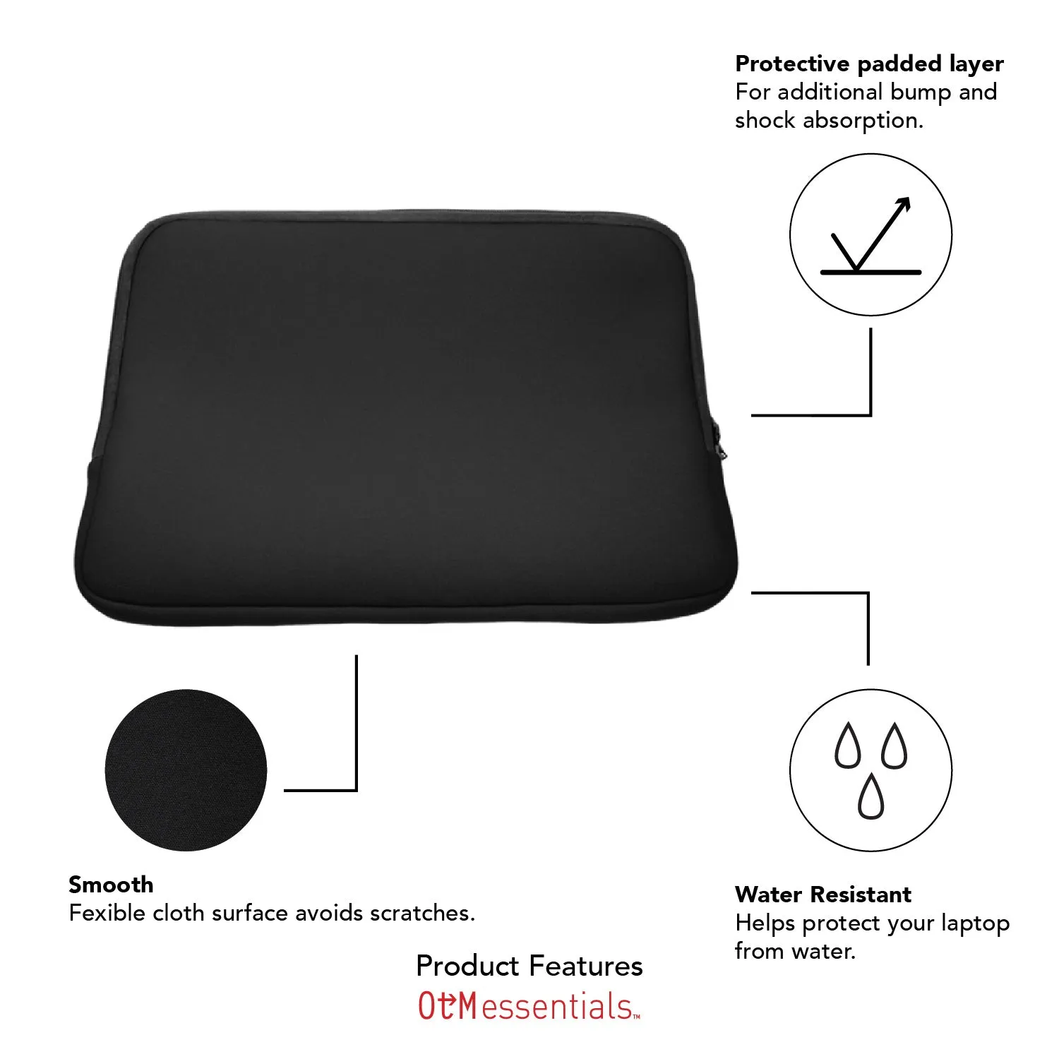 Laptop Sleeve, Neoprene, State University of New York at Geneseo