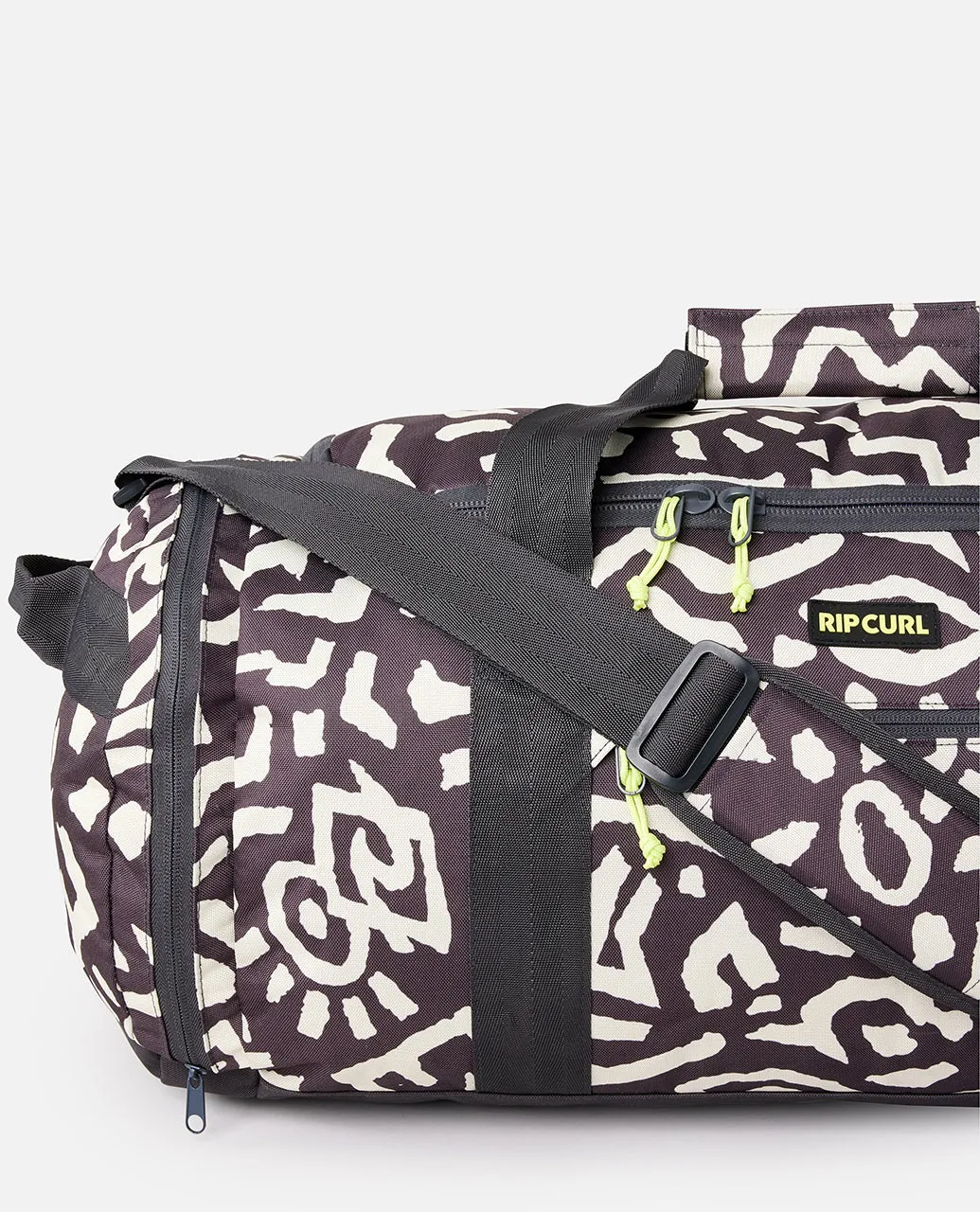 LARGE PACKABLE DUFFLE 60L MIXED - Washed Black