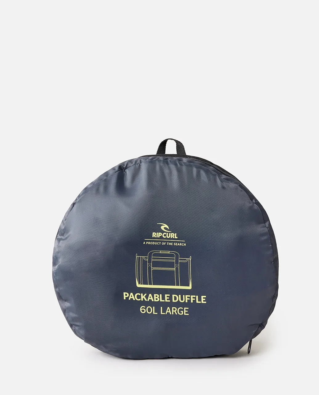 LARGE PACKABLE DUFFLE 60L MIXED - Washed Black