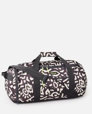 LARGE PACKABLE DUFFLE 60L MIXED - Washed Black