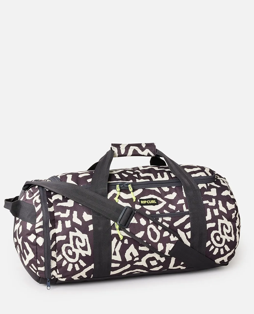LARGE PACKABLE DUFFLE 60L MIXED - Washed Black