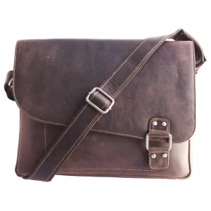Leather Messenger bag - shoulder bag