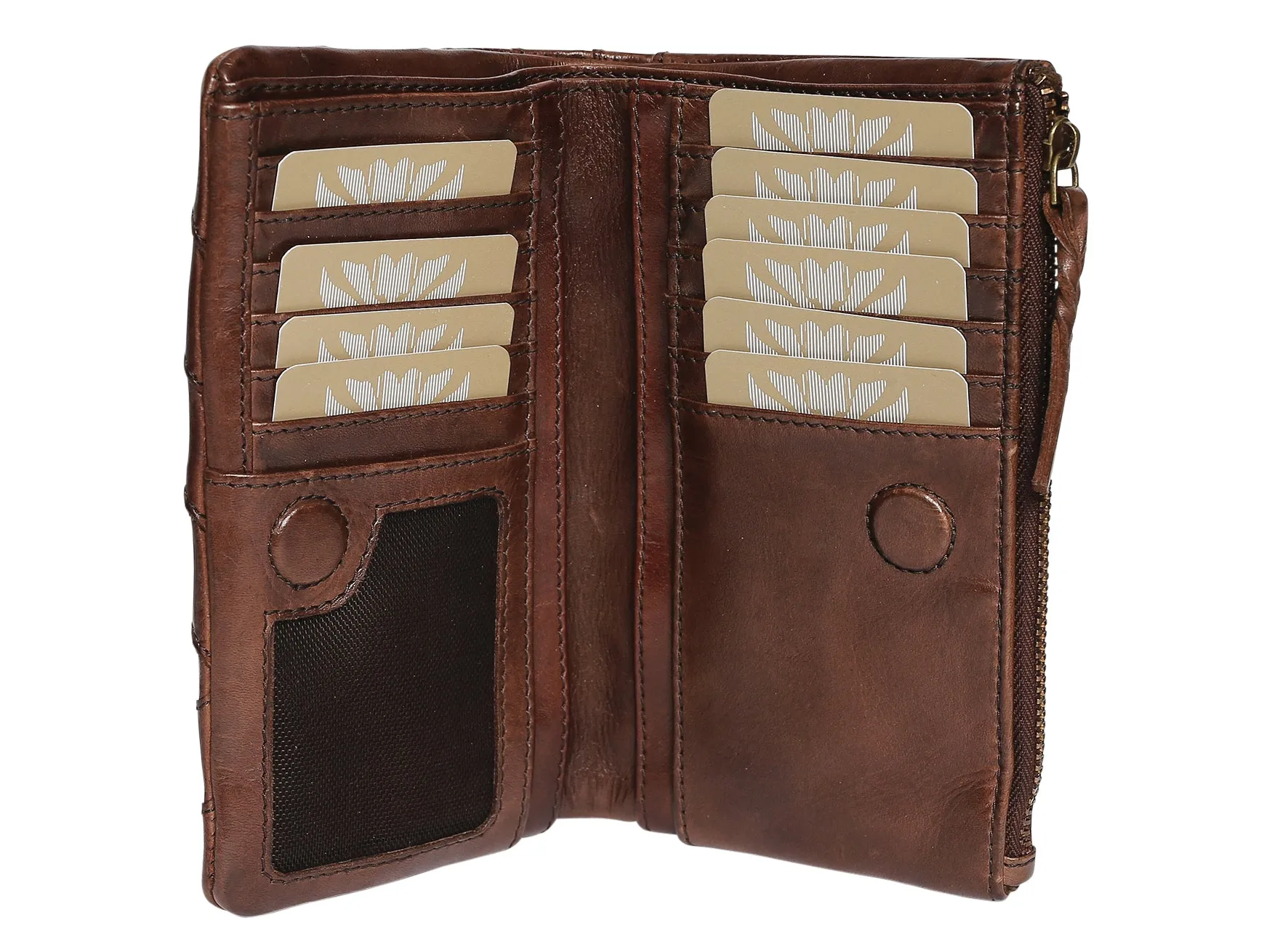 Leather wallet (7776)