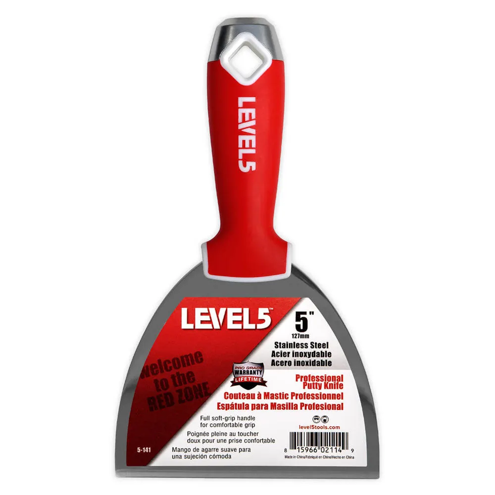 Level 5 Stainless Steel Joint Knife Set with Soft Grip Handles 5-620